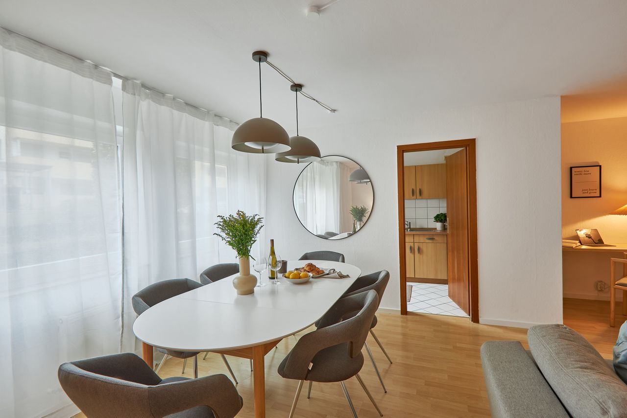 Stylishly furnished apartment with private sauna in Pforzheim