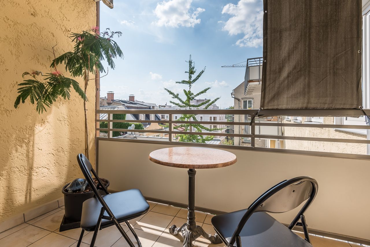 * Premium-apartment /+balcony, directly at U2+TU, best location Maxvorstadt *