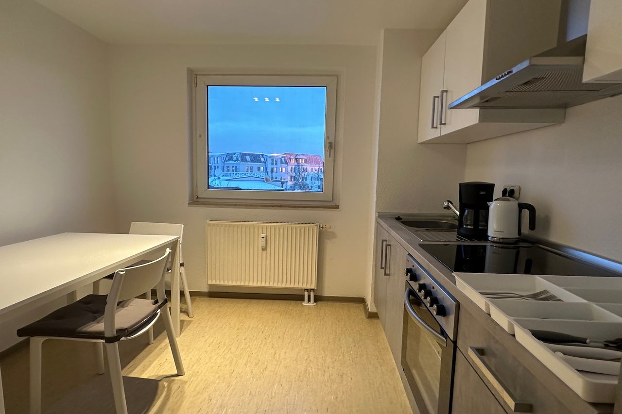 Nice 1,5 Room Flat in Magdeburg close to river Elbe