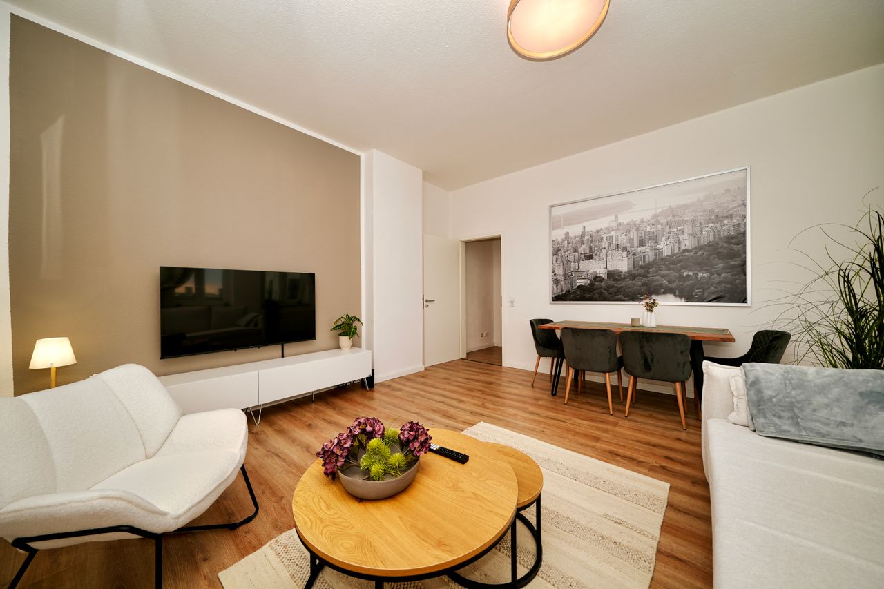 2 room apartment in the city center - 58 inch TV incl. Netflix