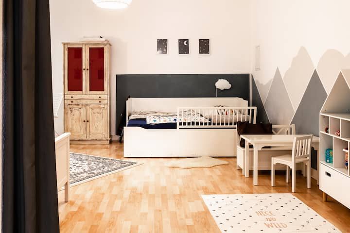 Family-friendly flat in the centre of Berlin