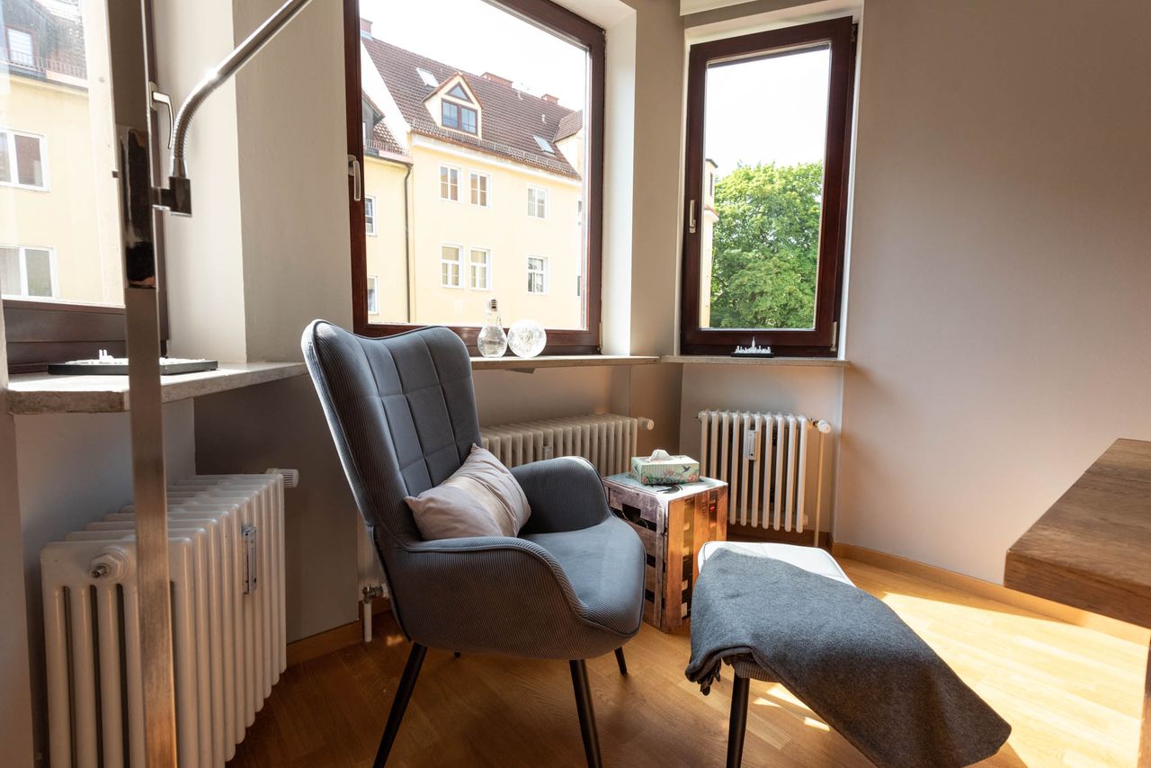 Beautiful light-flooded apartment at the Isar