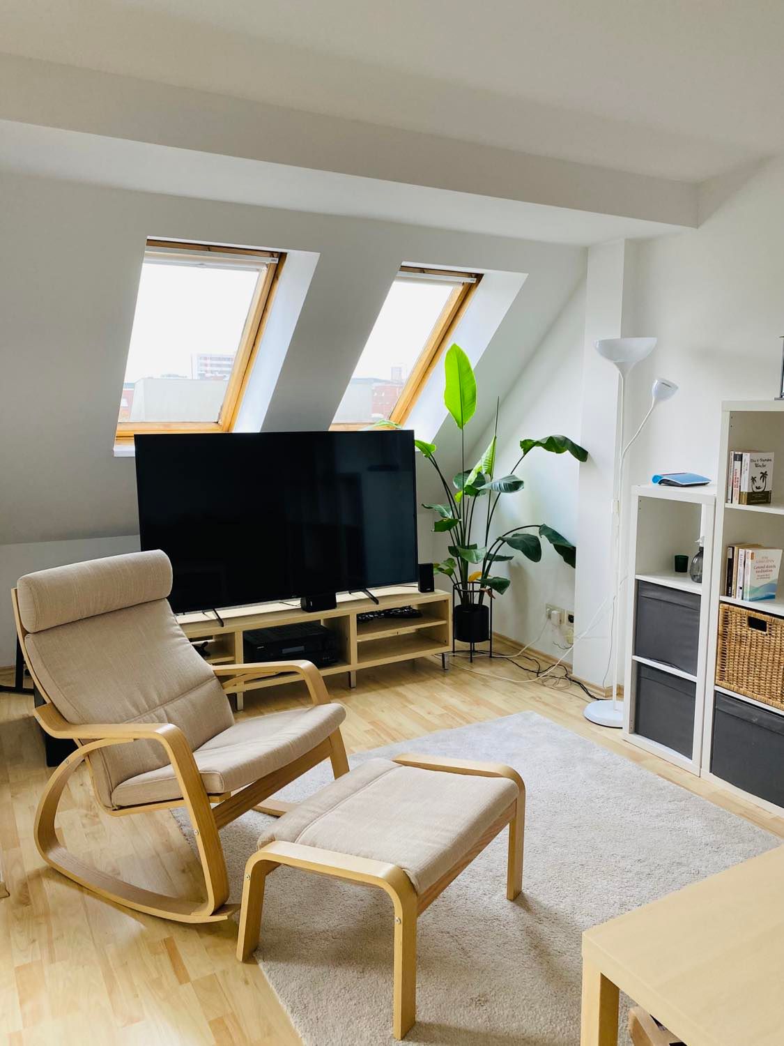 Fantastic 2-room attic apartment with terrace