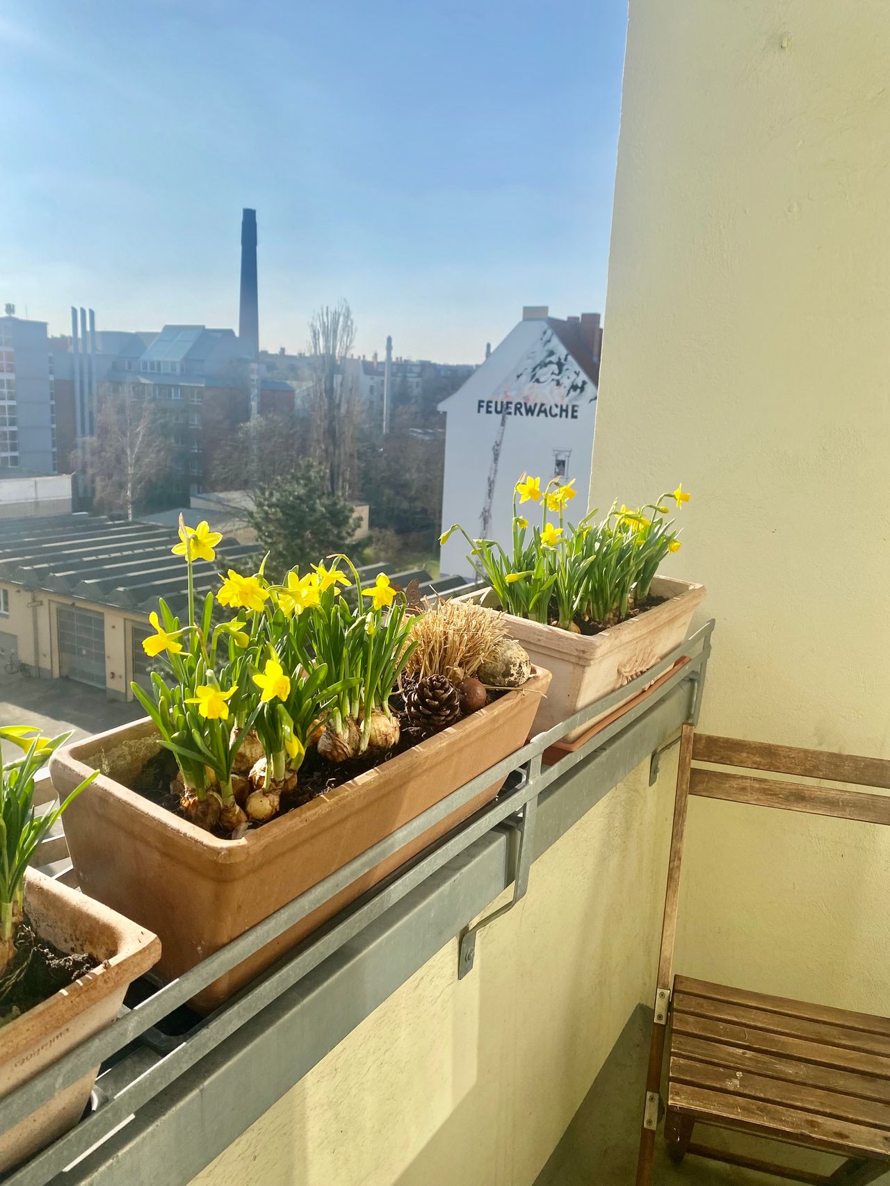 Sunny Appartement, flooded with light and cosy balcony
