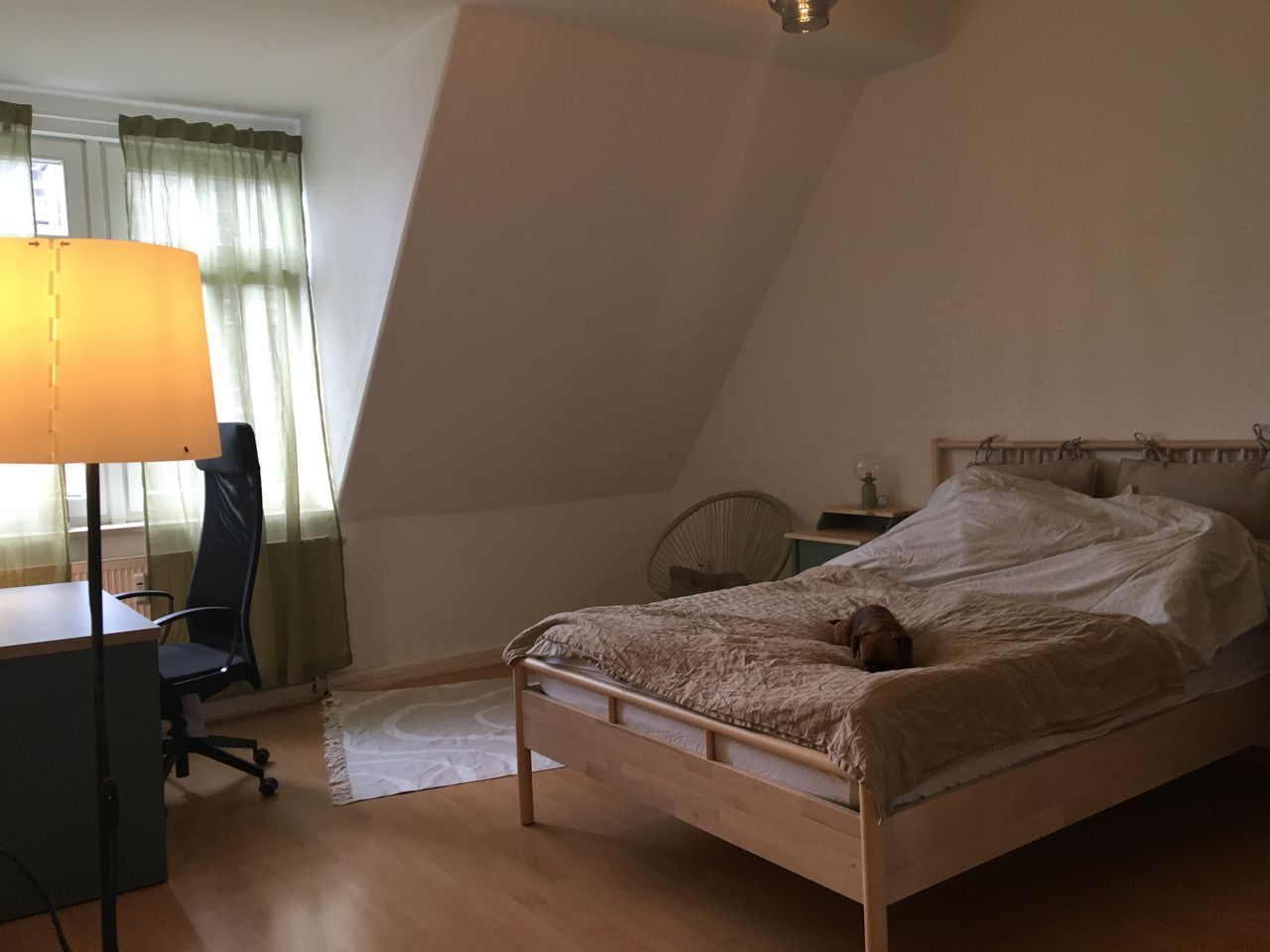Stunning apartment with direct view to Sankt Peters church in the centre of Leipzig