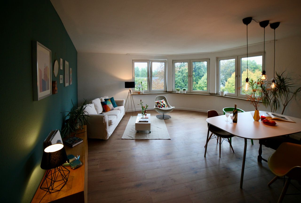 Stylish and perfectly located 2-room loft in Düsseldorf Flingern