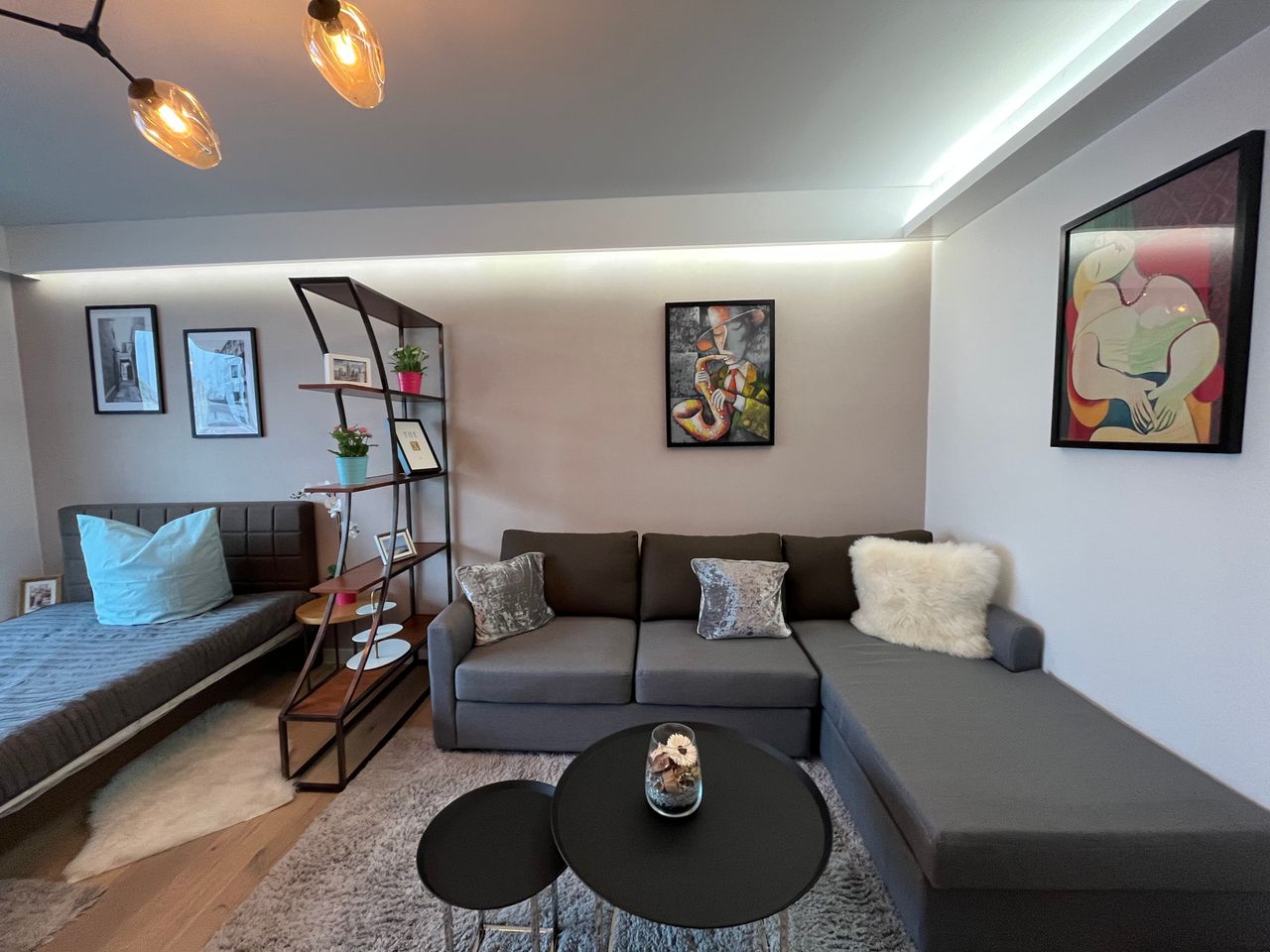 Cozy and modern studio apartment