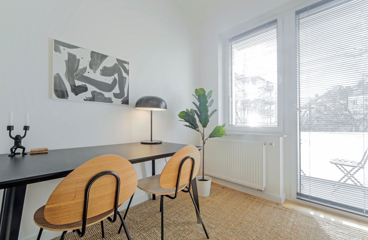 Oasis of well-being! Furnished 2-room apartment in Düsseldorf