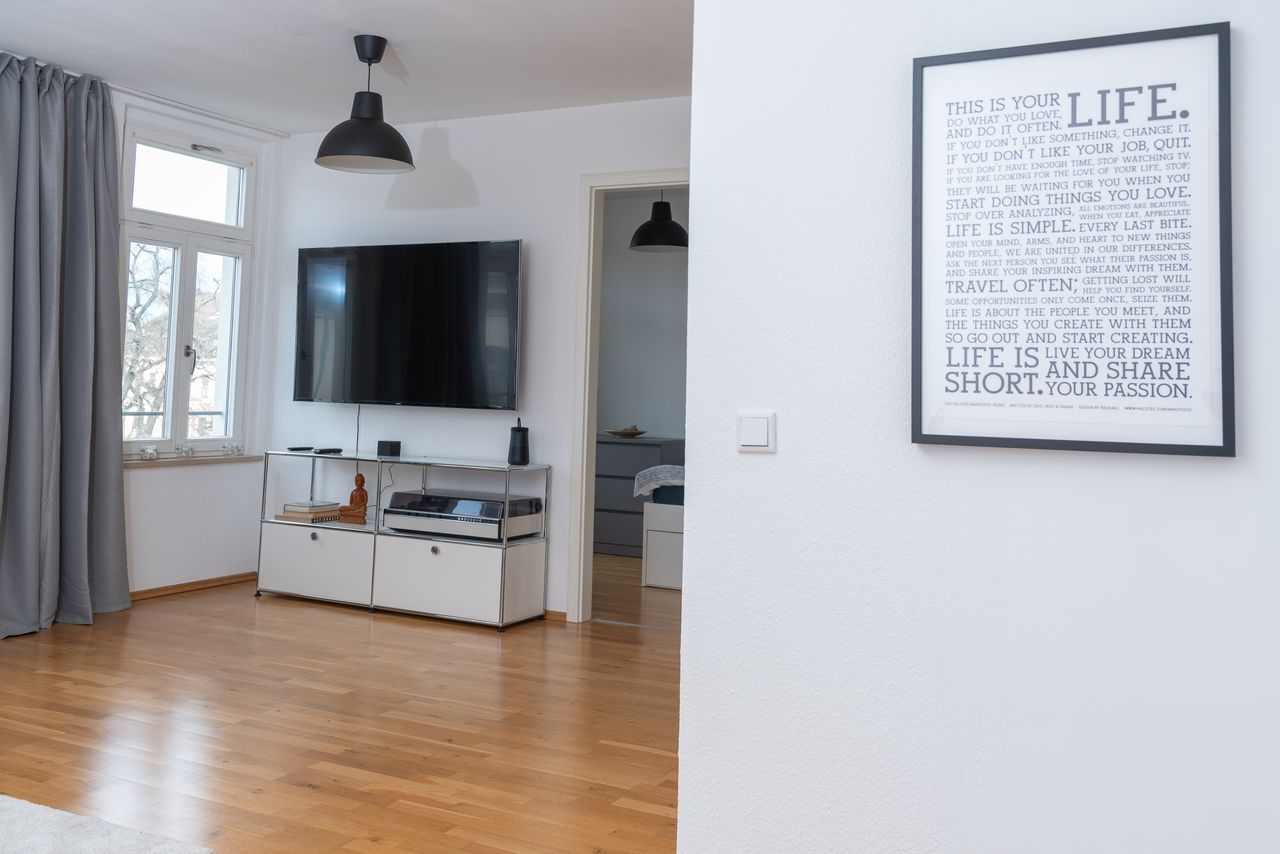 Spacious and bright apartment