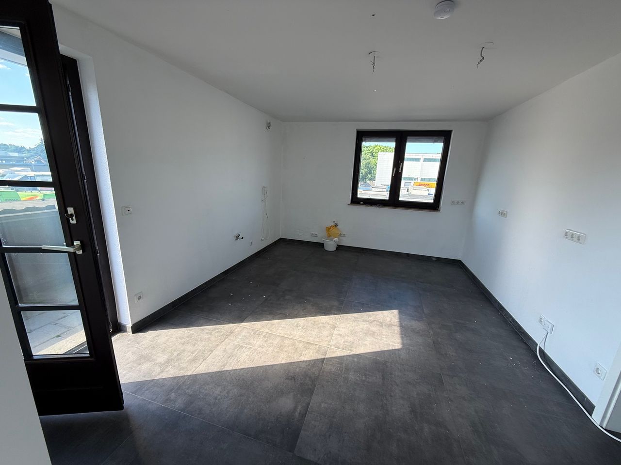 10 person open loft under construction