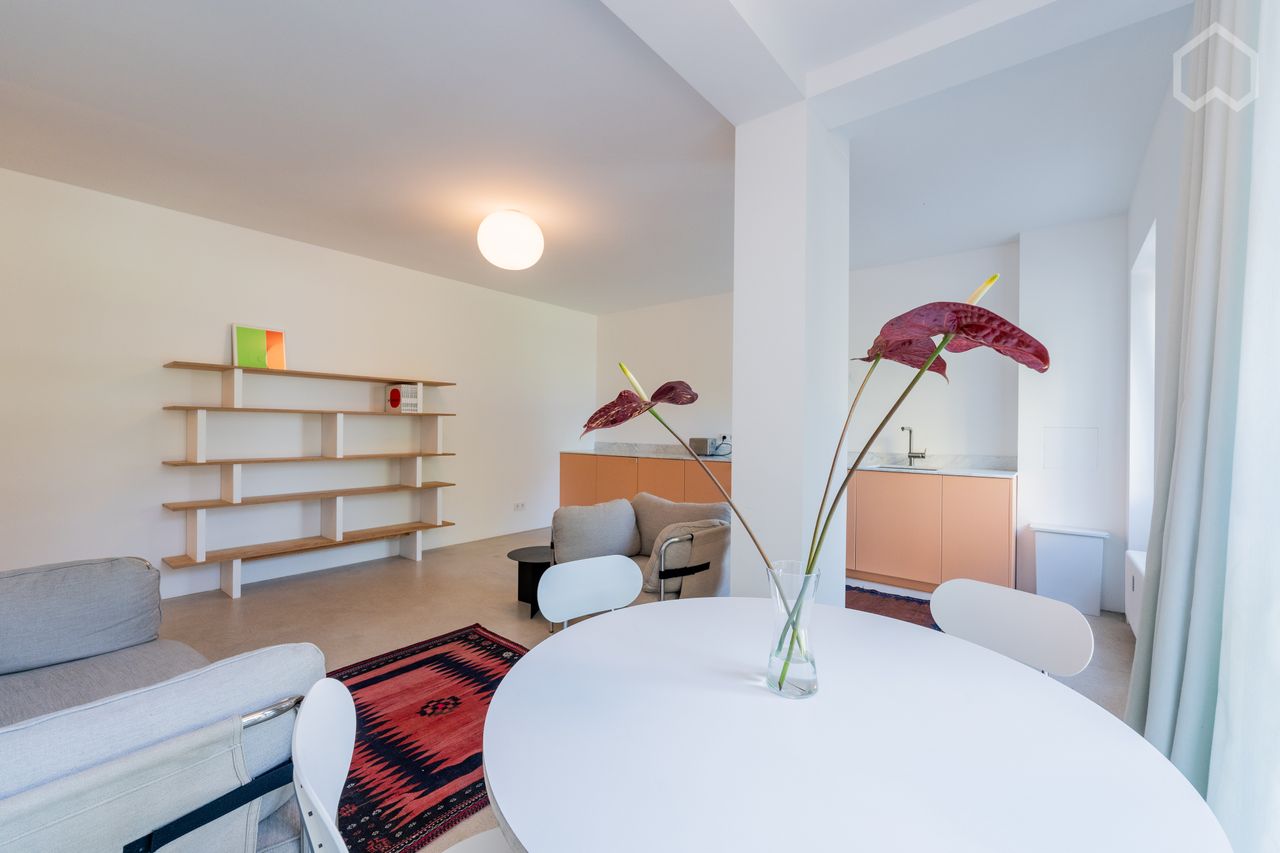 2 room new apartment near Jewish Museum and Berlinische Galerie (Kreuzberg) with a private garden