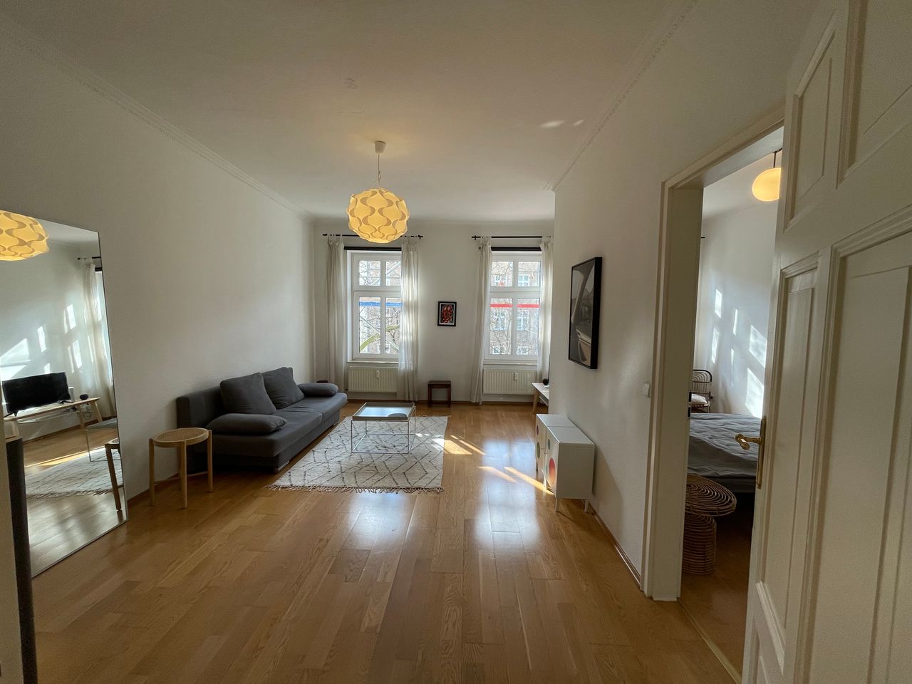 Top Location Zionskirchplatz/Mitte, Cosy bright apartment with balcony and elevator