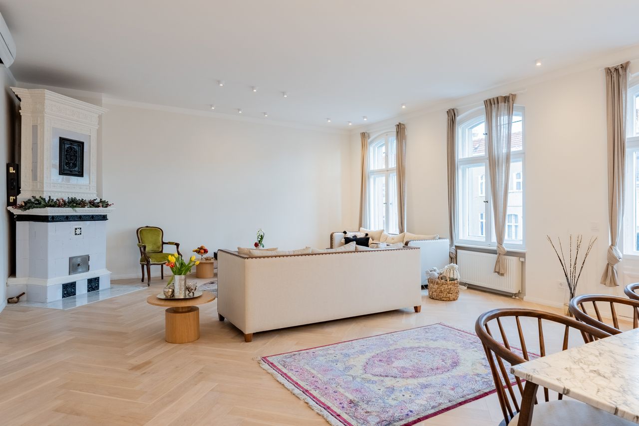Luxurious, spacious apartment in the heart of Charlottenburg