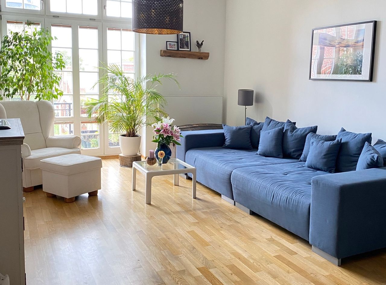 An attractive flat with plenty of space for the whole family in Leipzig