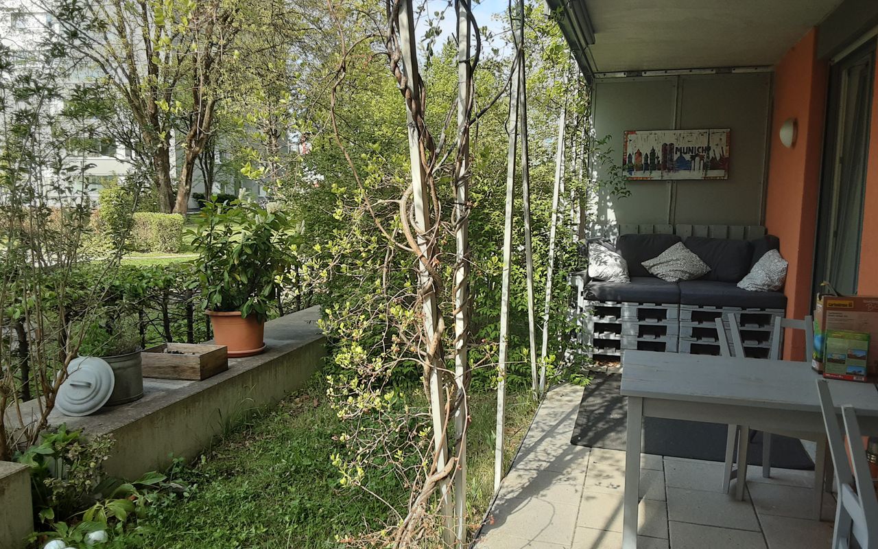 Garden appartment in Munich East