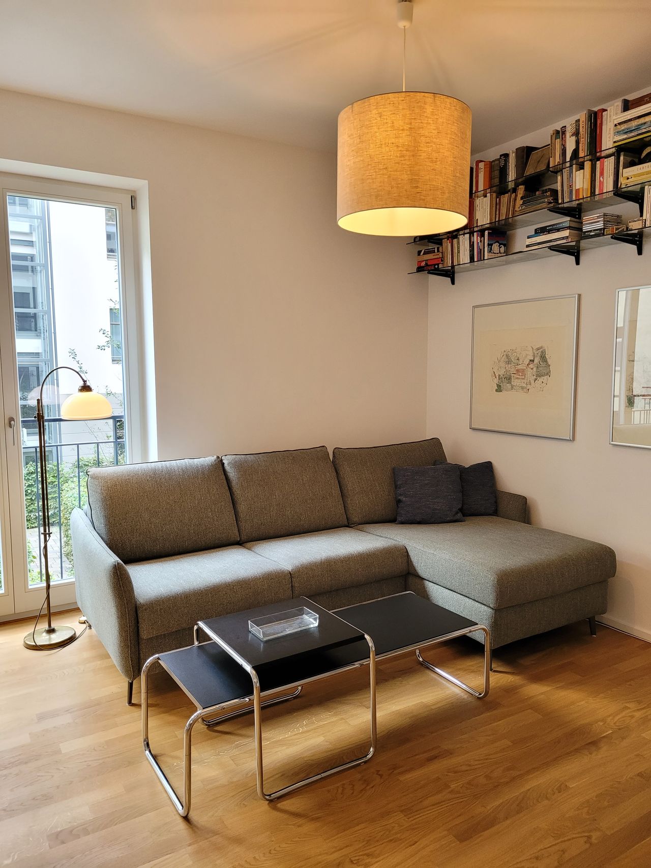 Fully furnished 3-room apartment in a chic new building in the Westfälisches Viertel (Mitte) with all-inclusive rent, available immediately