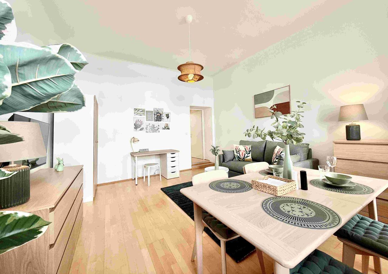 Charming, central 44 m2 apartment in the heart of Vienna.  Super fast Wi-Fi – within walking distance next 7th district.