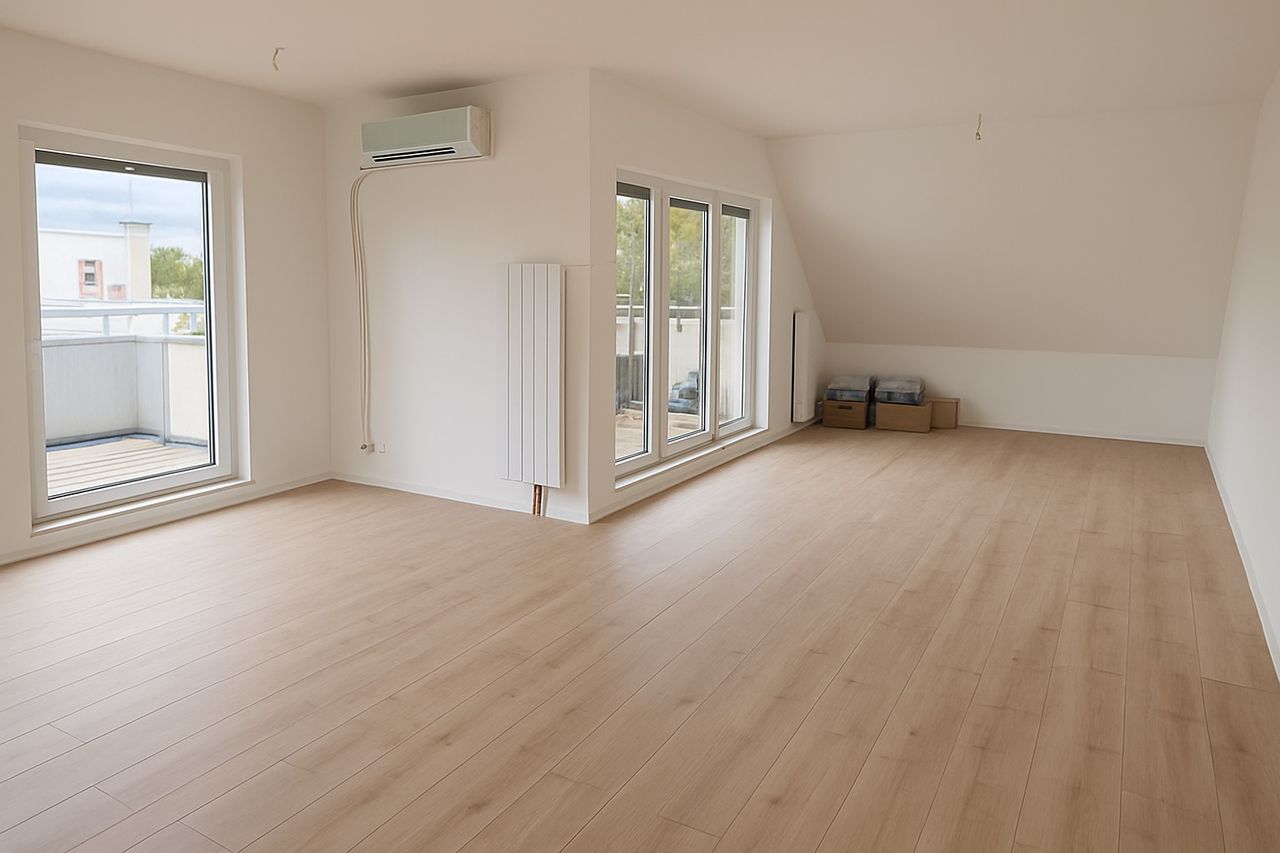 3 room top floor - maisonette apartment