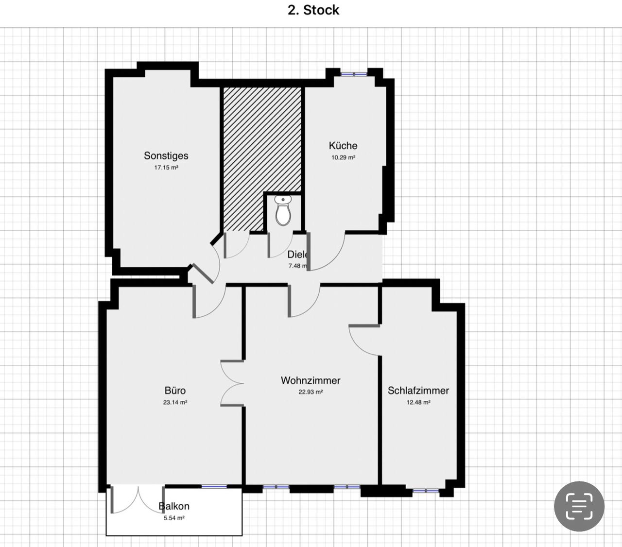 4-room flat in old building near Ku Damm