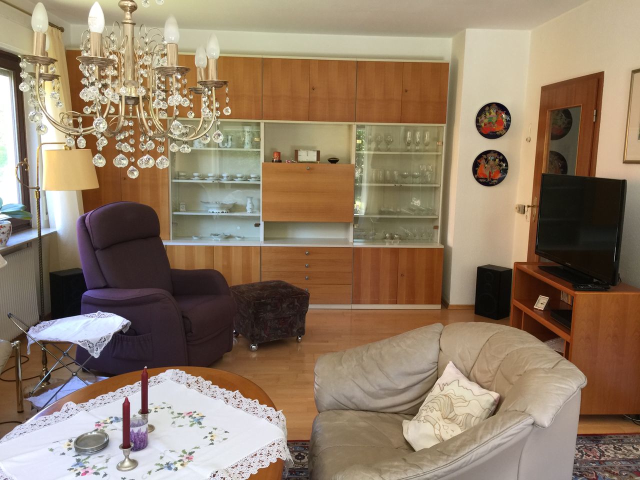 Furnished 3-room apartment with large terrace, Colmdorf/Am Eichelberg