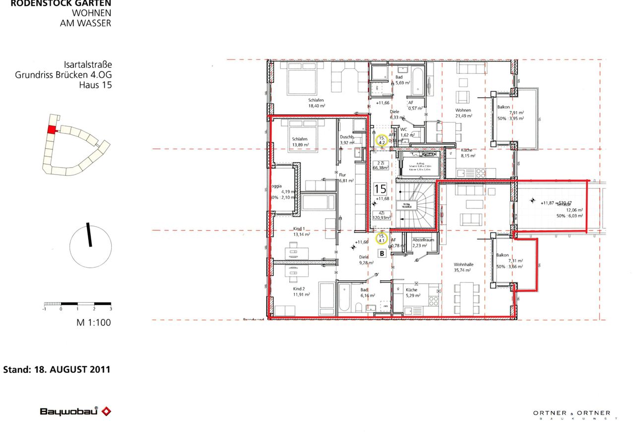 4-room apartment in top location - Ideal for families - Limited for 1 year from 01.08.2022