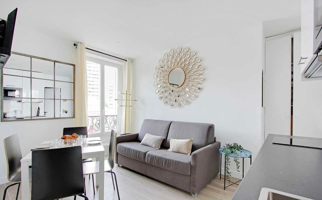 Charming Parisian Apartment for up to 6 Guests in the 19th Arrondissement