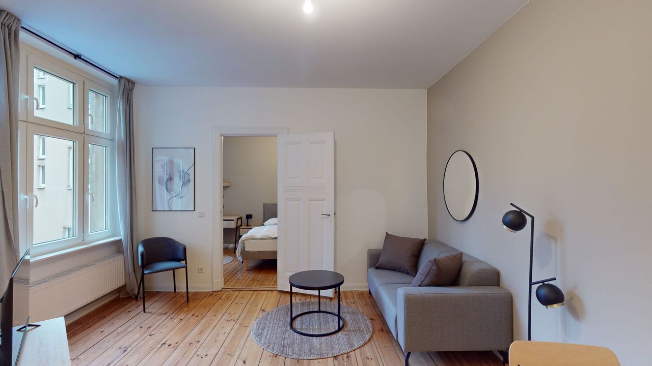 Fully furnished private apartment of 59m2 at the heart of Neukölln in Berlin