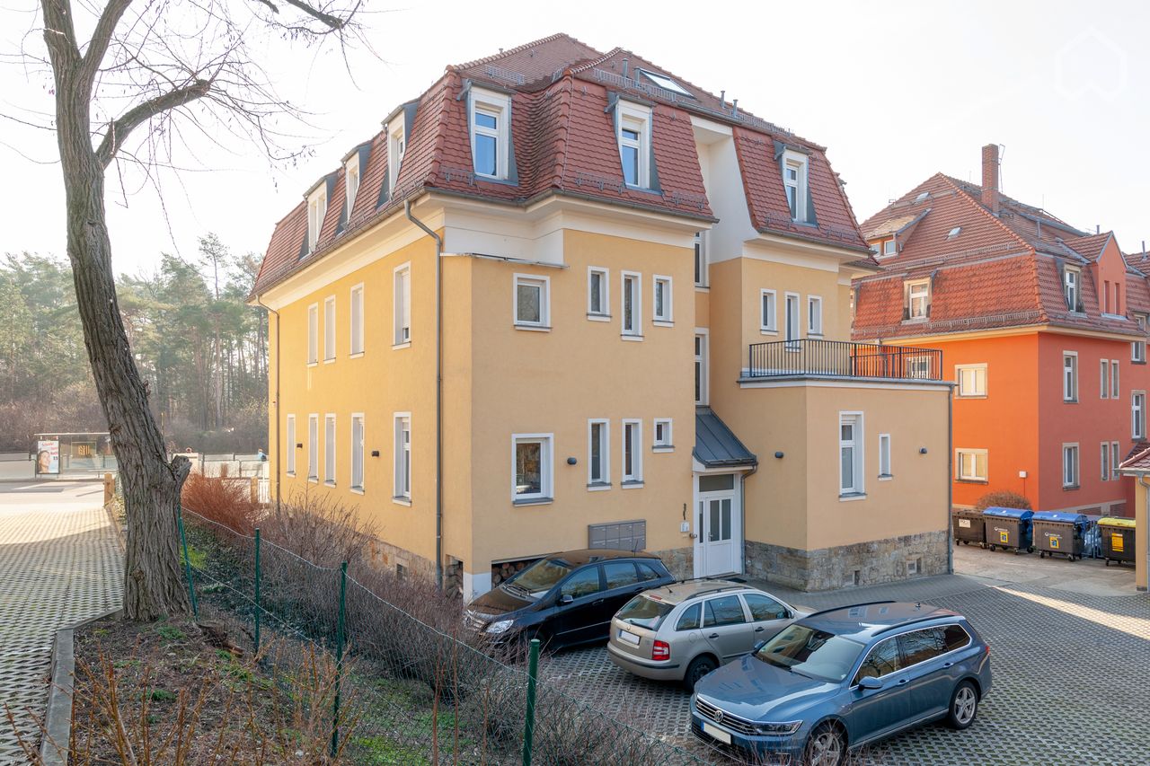 Modern temporary apartment in the north of Dresden