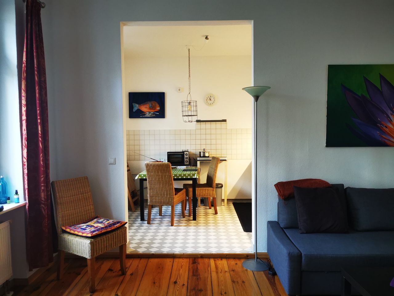 Charming, fully furnished, freshly renovated apartment with 2 balconies in the vibrant heart of Prenzlauer Berg/Pankow (close to Berlin city center).