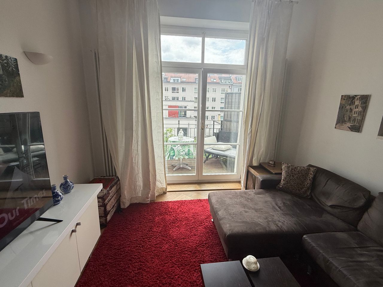 Top location Gärtnerplatz, Bright & Stylish 2-Room flat with Balcony
