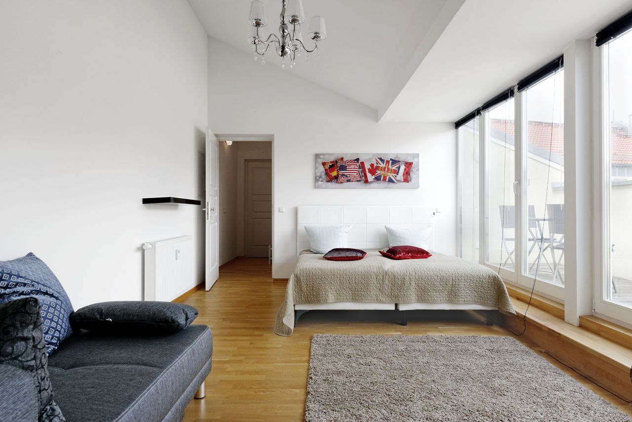 Penthouse Studio Loft with Terrace in Mitte