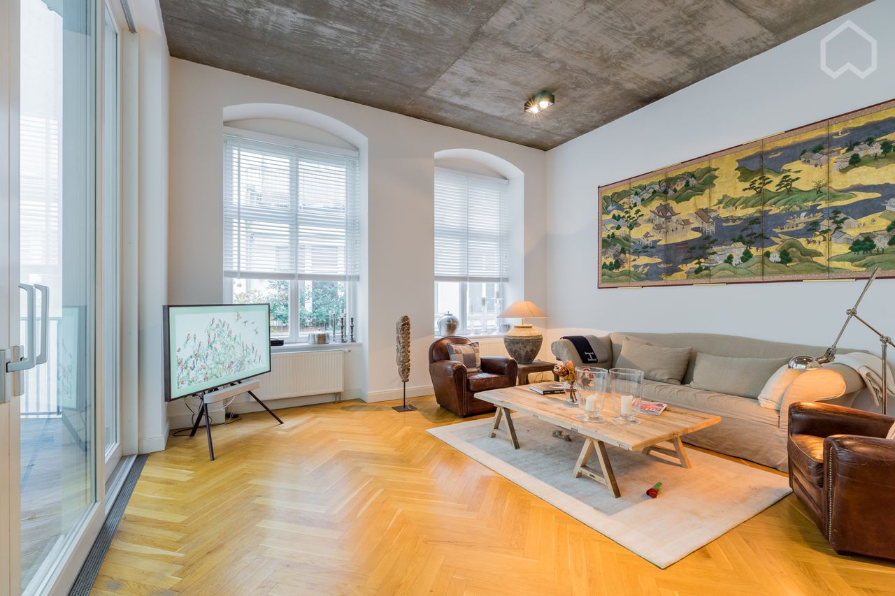 Designer Maisonette Apartment in the Heart of Berlin  (Mitte)