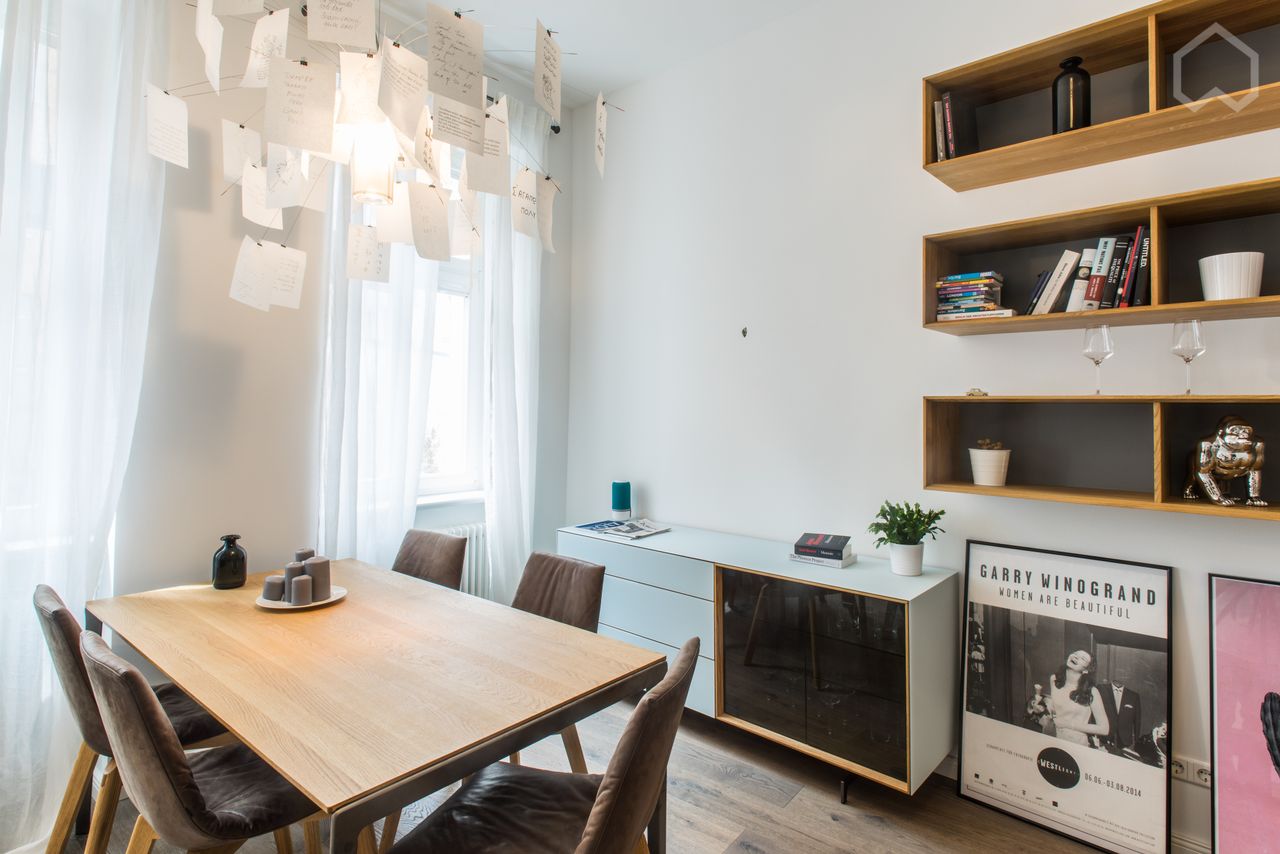 Newly furnished flat in fully renovated turn-of-the-century building (Kreuzberg)