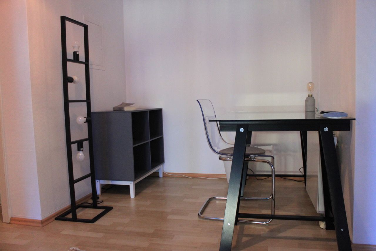 Full Furnished Apartment (80m²), ground floor, 2,5 rooms, with terrace in Frankfurt´am Main - Niederrad