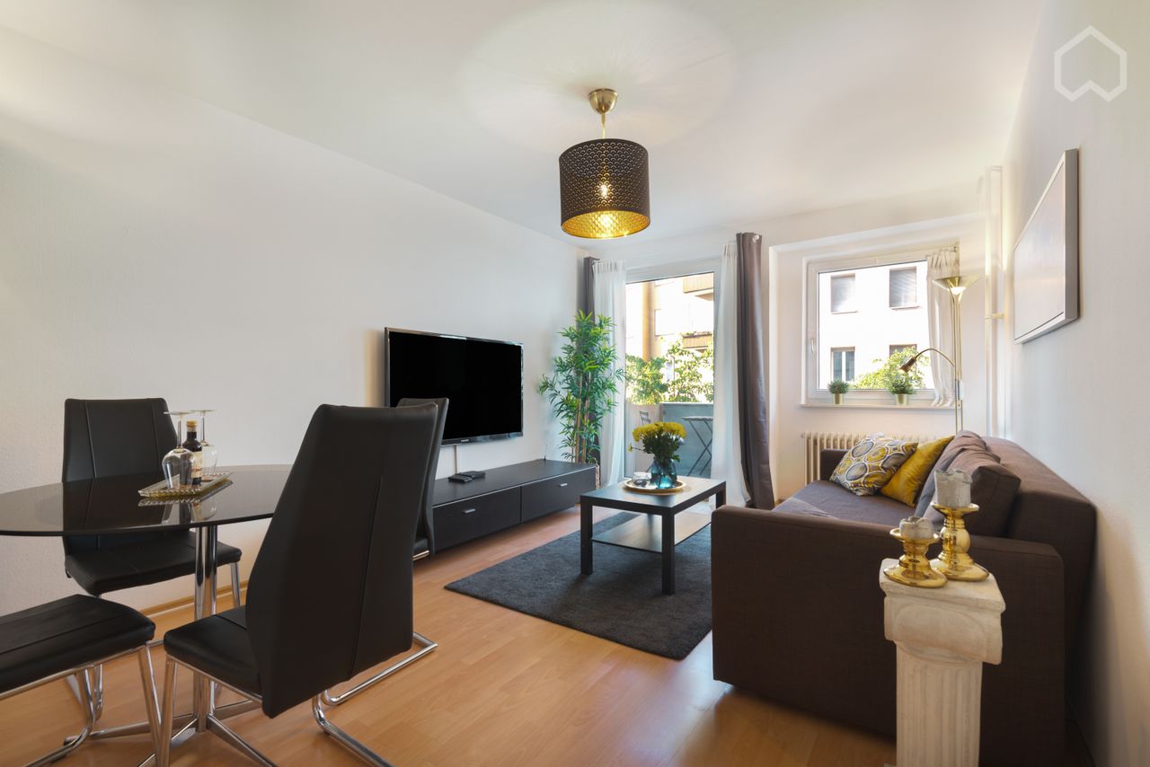 Bright, cozy and centrally-located apartment in Sachsenhausen Nord, Frankfurt am Main