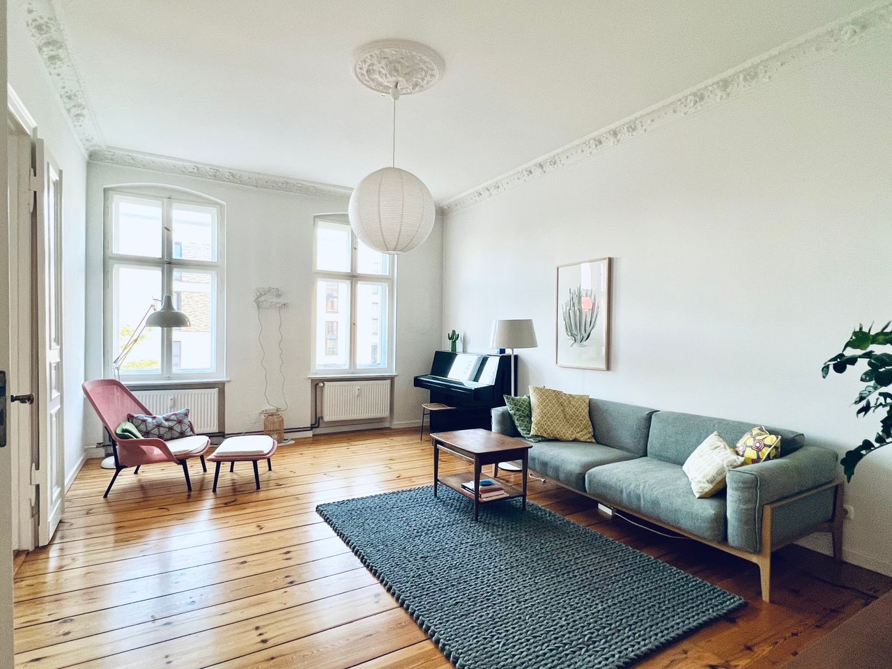 Cozy, sunny & spacious apartment located in Wedding/Mitte
