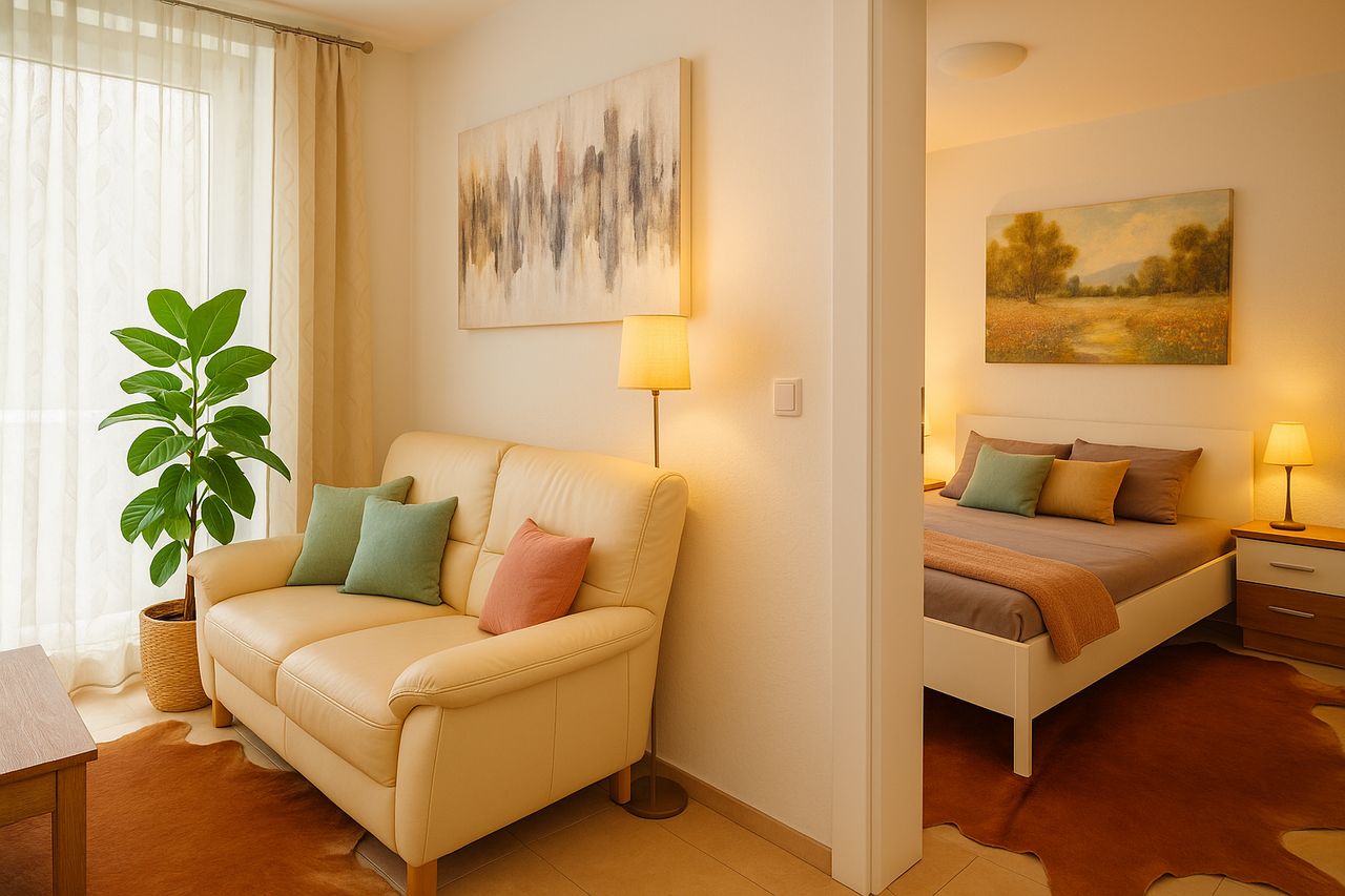 Chic apartment with parking space right next to Pasing Arkaden Munich