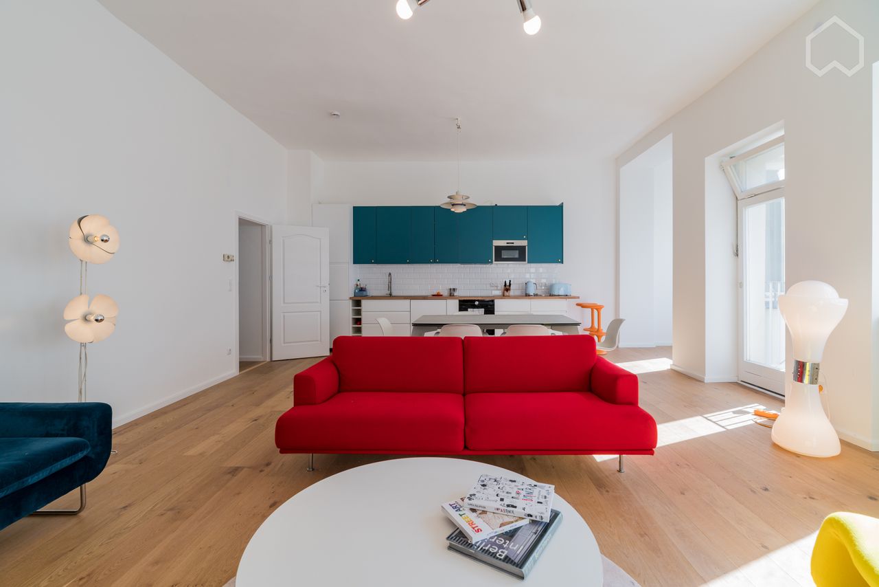 Luxurious, bright flat in the heart of Charlottenburg
