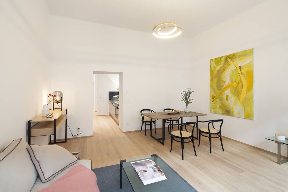 Tasteful and modernly furnished apartment in Vienna located near Arenbergpark and Rochusgasse in the 3rd district