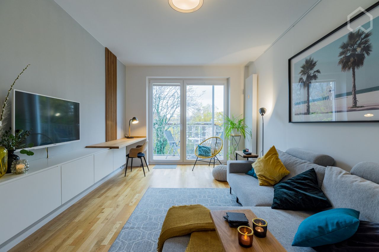 Modern 2-room apartment in the heart of Berlin