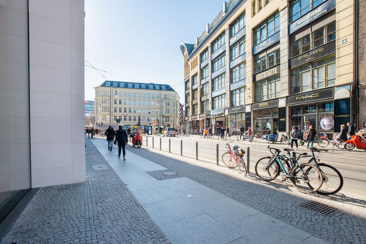 Premium Mitte 1BR with Apple Store in building