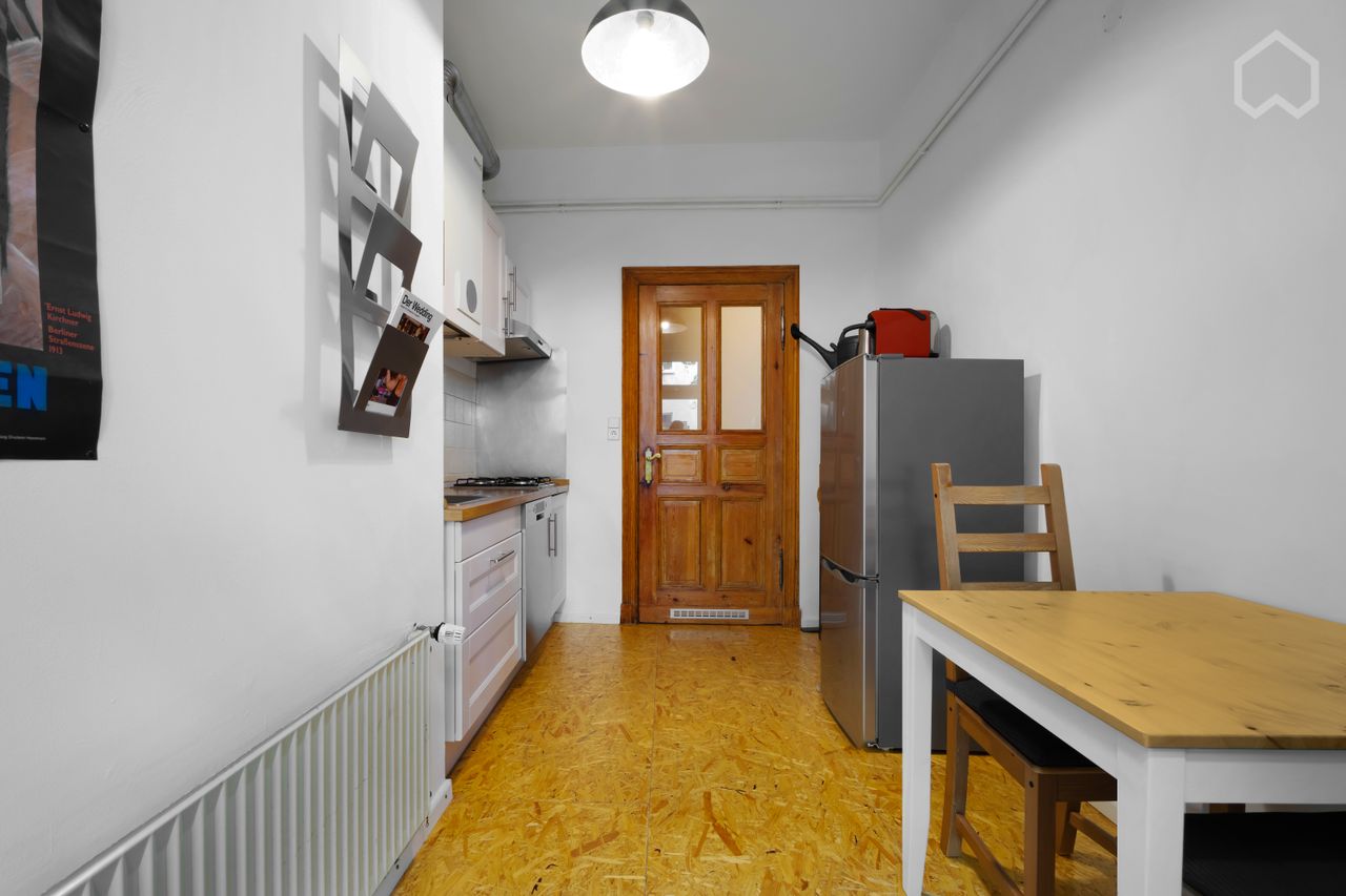 Charming individual apartment in Mitte-Wedding (near Leopoldplatz)