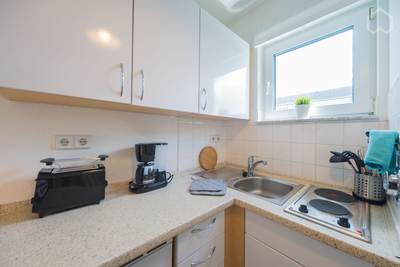 Sunny and cozy Studio with balcony at the Park in Prenzlauer Berg