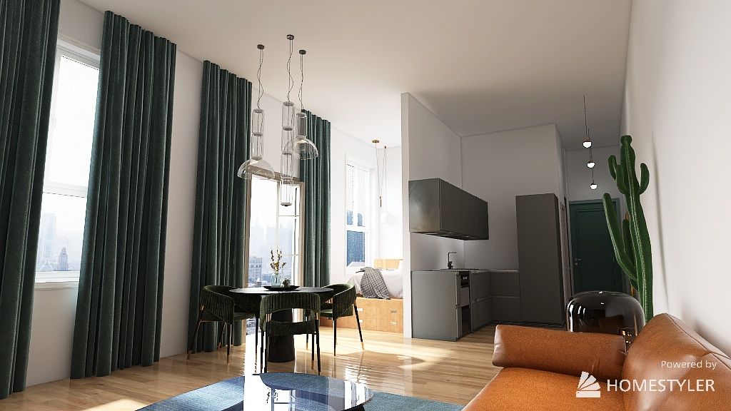 Stylish designer 2-room apartment with balcony and fitted kitchen, fully furnished in Mitte, first occupancy!