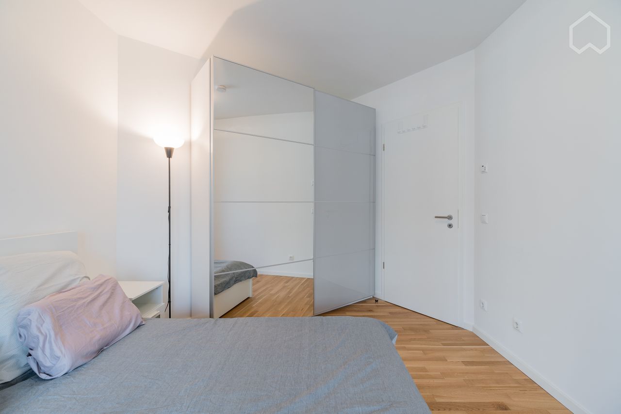 One bedroom apartment in a new building (max 2 adults)