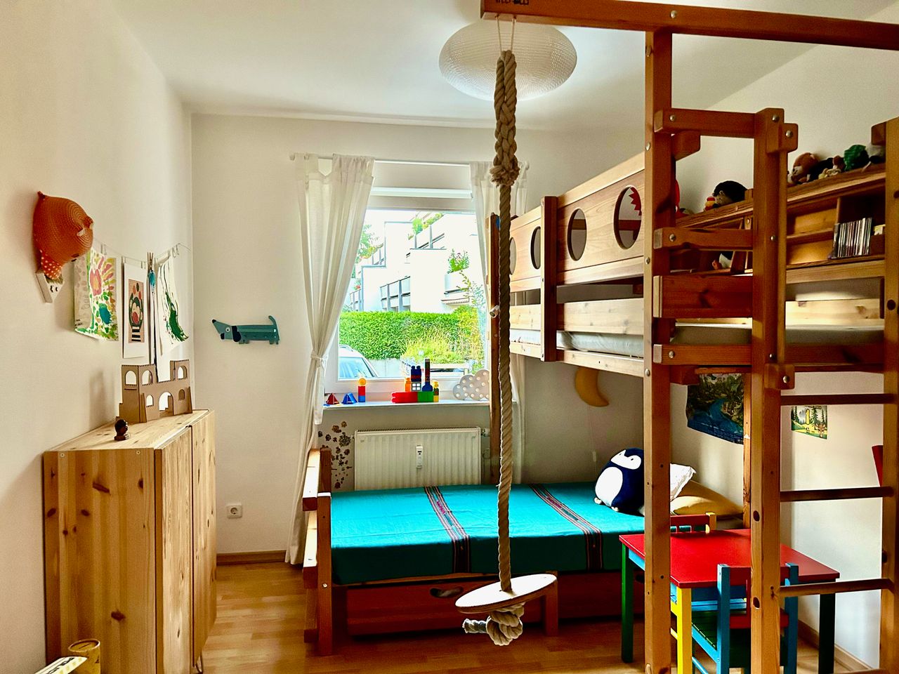 Beautiful 3-room apartment with garden in Obersendling