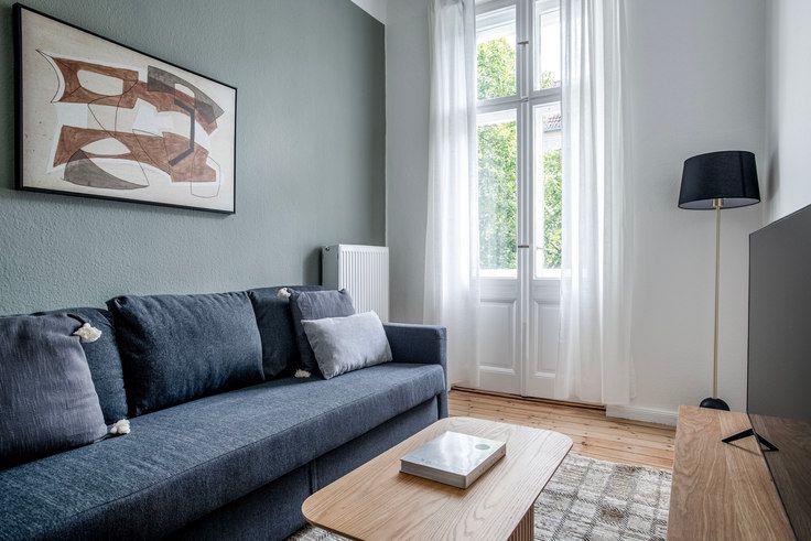Beautiful fully furnished 2-room apartment directly on Boxhagener Platz