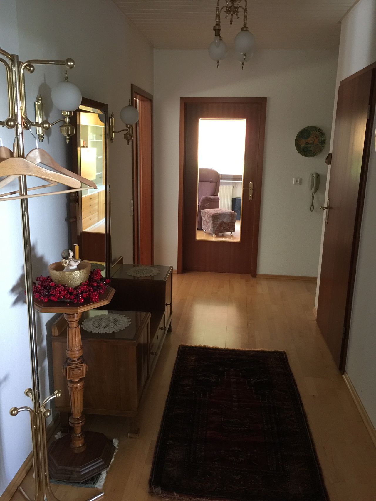 Furnished 3-room apartment with large terrace, Colmdorf/Am Eichelberg