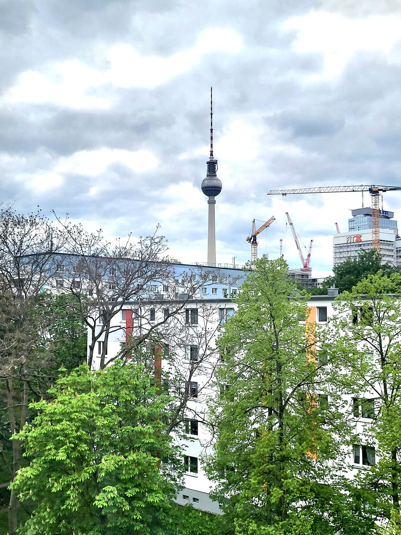 Near home in Mitte, View to the "Fernsehturm"