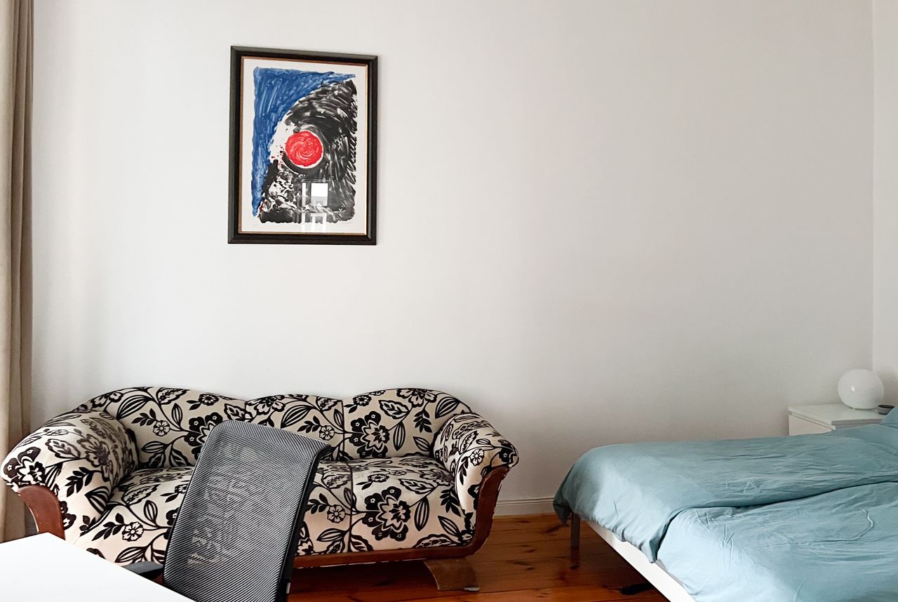 Large flat in Friedrichshain with cat